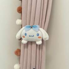 SANRIO 三麗鷗 1/2 Hello Kitty 桂皮捲窗簾繩 - 可愛窗戶裝飾附彈性帶，適用於臥室、客廳、廚房 - 三麗鷗粉絲的完美禮物、家居裝飾、趣味設計、柔軟面料、裝飾配件、生日禮物、情人節、婚禮、母親節 - 卡通 - 查看 4