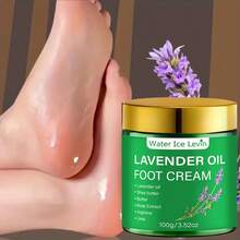 Lavender Oil Foot Cream, Foot Care, Foot Soak, Foot Moisturizer, Hydrating Foot Balm, Suitable For Dry, Flaky Skin On Feet, Knees And Body, Nourishing And Softening, Containing Salicylic Acid And Vitamin E, Warm Winter Style, Suitable For Winter, Y2K And Other Seasons, An Ideal Gift For Valentine's Day, Ramadan, Ramadan Gatherings, And A Perfect Choice For Parties. - Fragrant - View 2