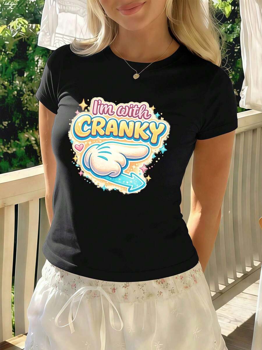 Women T-Shirts - Black - View 1