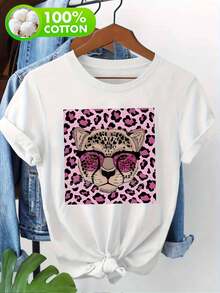 Women T-Shirts - [White] - View 12