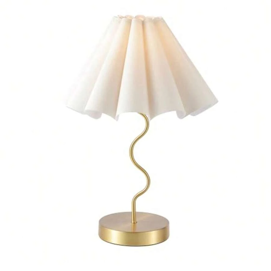 Bedside Table Lamp With USB Ports Touch Lamp For Bedroom Decor 3 Way Dimmable Night Light With Linen Lampshade For Living Room Bedroom Home Office Study - Gold - View 1