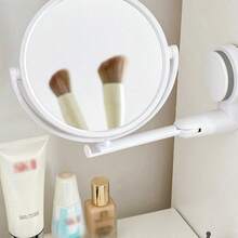 A New No-Drill Rotating Makeup Mirror With 1X/5X Magnification, Can Be Used As A Bathroom Mirror, 2022 New Design, Perfect Gift For Girls - 1PC - View 7