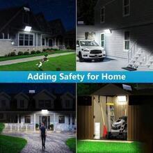 1pc 400 LED Cool White Solar Split Light, High-Brightness Solar Street Lamps, Larger Solar Panels, Easy Installation, Ultra-Bright, Suitable For Porches, Courtyards, Garages, Fences, Paths, Walls. - 400LED - View 11