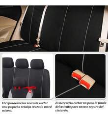 10 Pieces Universal Car Seat Covers - 查看 9
