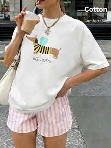 Women T-Shirts - Weiss - View 8