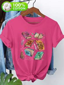 Women T-Shirts - Black - View 8