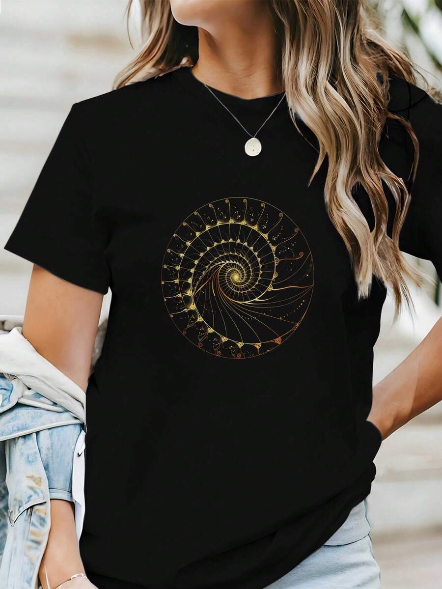 Women T-Shirts - Black - View 1