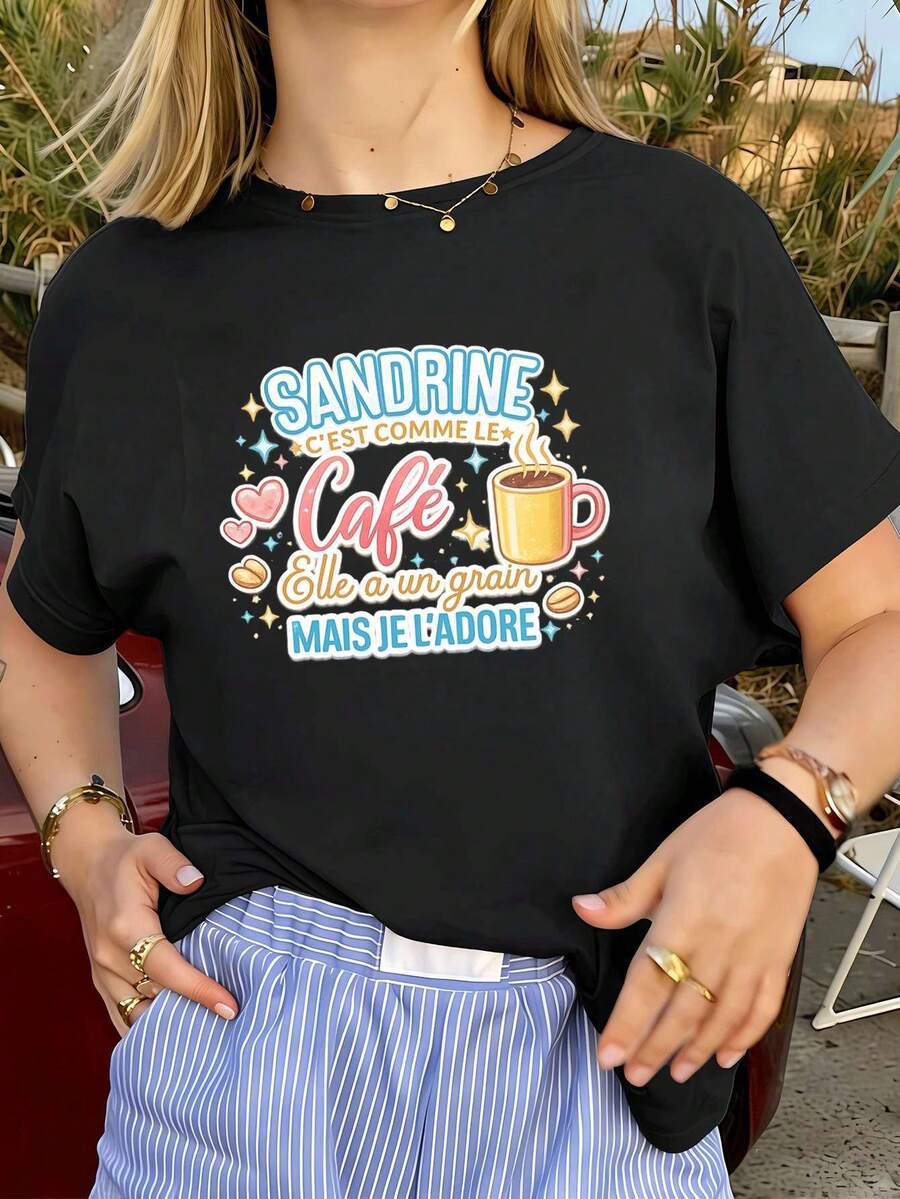 Women T-Shirts - Black - View 1