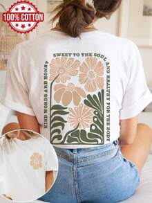 Women T-Shirts - [White] - View 12
