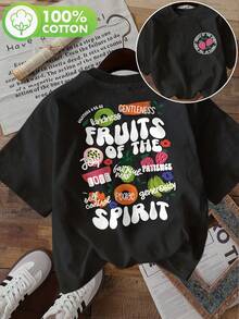 Plus Size T-Shirts - Black - View 7