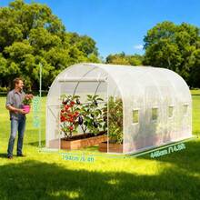 Growing Tents - 4.5x2x2m (25x0.5mm Galvanized Tube) - View 3