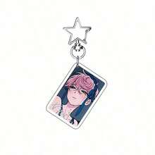 Anime ALIEN STAGE Keychains Pendant Car Key Chain Acrylic Stand MIZI SUA TILL IVAN HYUNA LUKA Fans Gifts Cosplay Accessories - 外星人舞台-6CM-02-01 - 查看 11