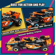 Speed ​​Champions F1 Racing Race Car Toy, Racing Car Building Blocks Set, F1 Model Racing Car Set For Display Or Play, Collectible Assembly Vehicle Toy For Adults, Toy Car For Birthdays And F1 Fans, 300+ PCS - Multicolor - View 9