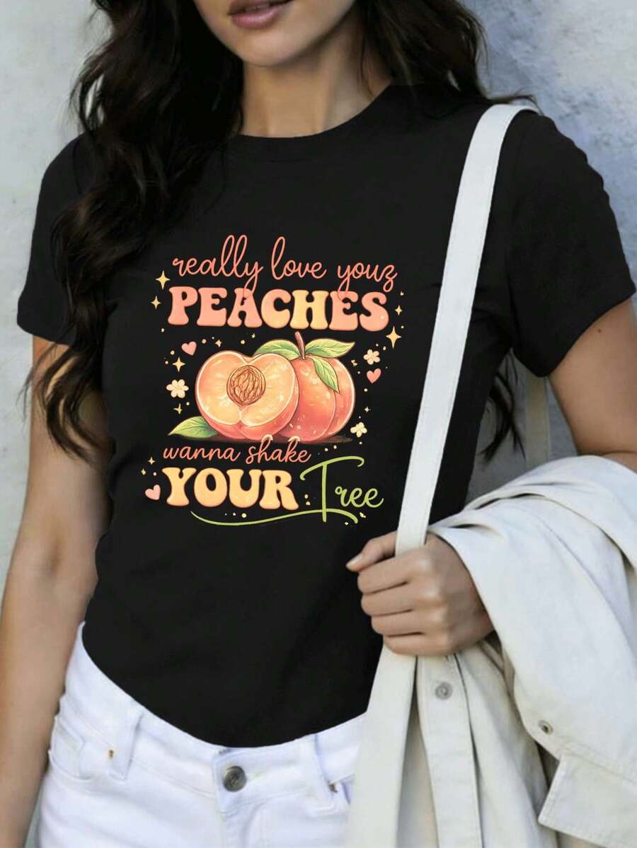 Women T-Shirts - Black - View 1