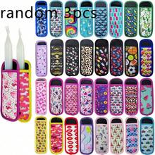 冰棒套套装，冰棒保温套，冷冻冰棒架，彩色冰棒套袋，可重复使用可清洗冰棒架，夏季用品，家居用品 - 彩色 - 查看 14