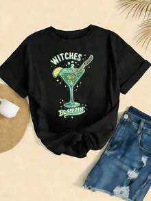 Women T-Shirts - Black - View 2