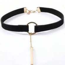 新款锁骨链哥特式项链项圈 - 彩色 - 查看 2