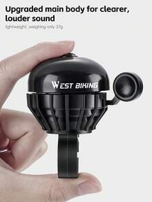 Chuông xe đạp hợp kim nhôm WEST BIKING, phụ kiện cá nhân hóa cho xe đạp đường trường và xe đạp leo núi, phù hợp với ghi đông có đường kính 2-2,2cm, dễ dàng lắp đặt. - Nhiều màu - Xem 5