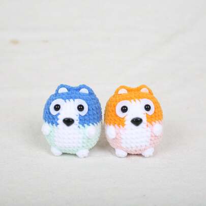 Bluey 1pc 2026 Super Healing Bruy Keychain Is New! The Soft And Round Shape Of Bruy&Bingo Is So Cute That It's A Foul! Random Styles Are Shipped, Each One Containing Exclusive Cute Surprises, Making It A Thoughtful Gift For Family, Friends, And Classmates. It Is A Portable Healing Item For Bruy Fans! Valentine's Day, Eid Al Fitr, School Opening Ceremony,Easter Gift(Stochastic Style)