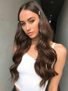 Hair Extensions Human Hair Chocolate Brown #4 Remy Human Hair Extensions Clip In Natural Hair Extensions Straight Hair Extensions 120g - S4 - View 6