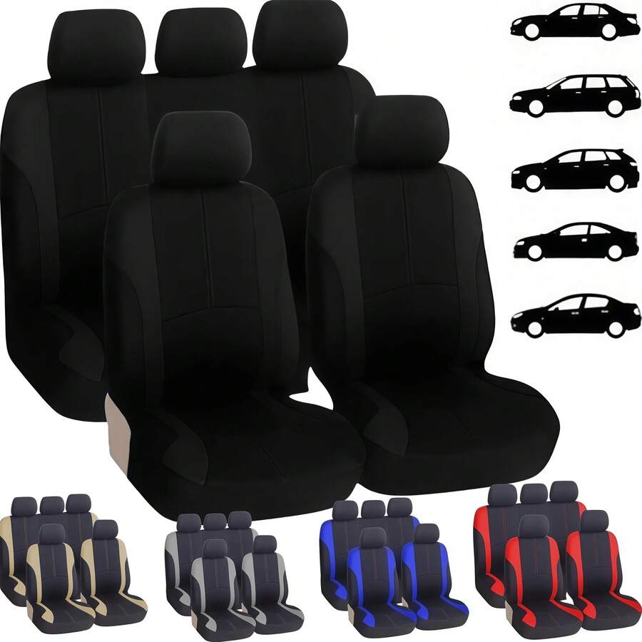 10 Pieces Universal Car Seat Covers - 查看 1