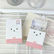 MIFFY 1个兔子造型便携式香烟盒，可爱兔子图案硬壳收纳盒，防水耐用，适合日常携带、旅行和送礼，非常适合兔子爱好者和时尚配饰爱好者。 - 彩色 - 查看 2