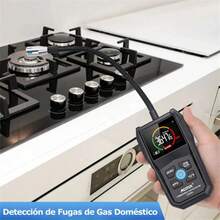 Detector Analizador De Gases Combustible Explosimetro Negro - Negro - Ver 8