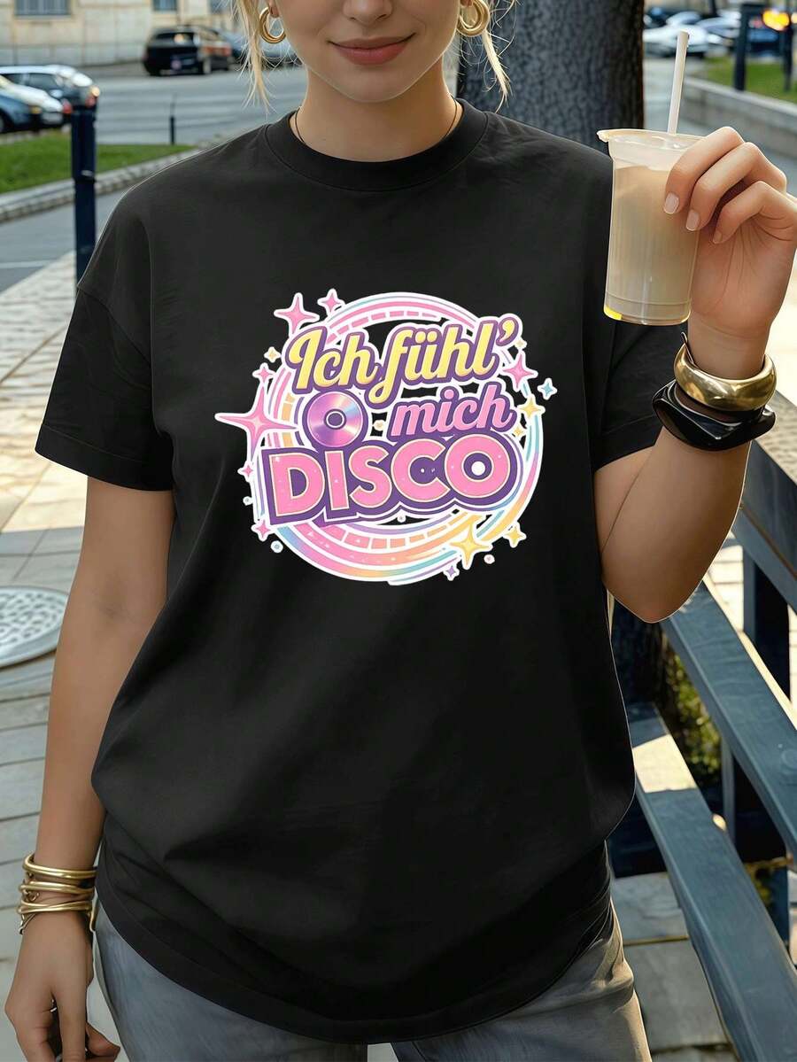 Women T-Shirts - Black - View 1