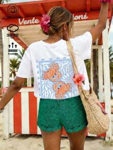 Women T-Shirts - Weiss - View 3