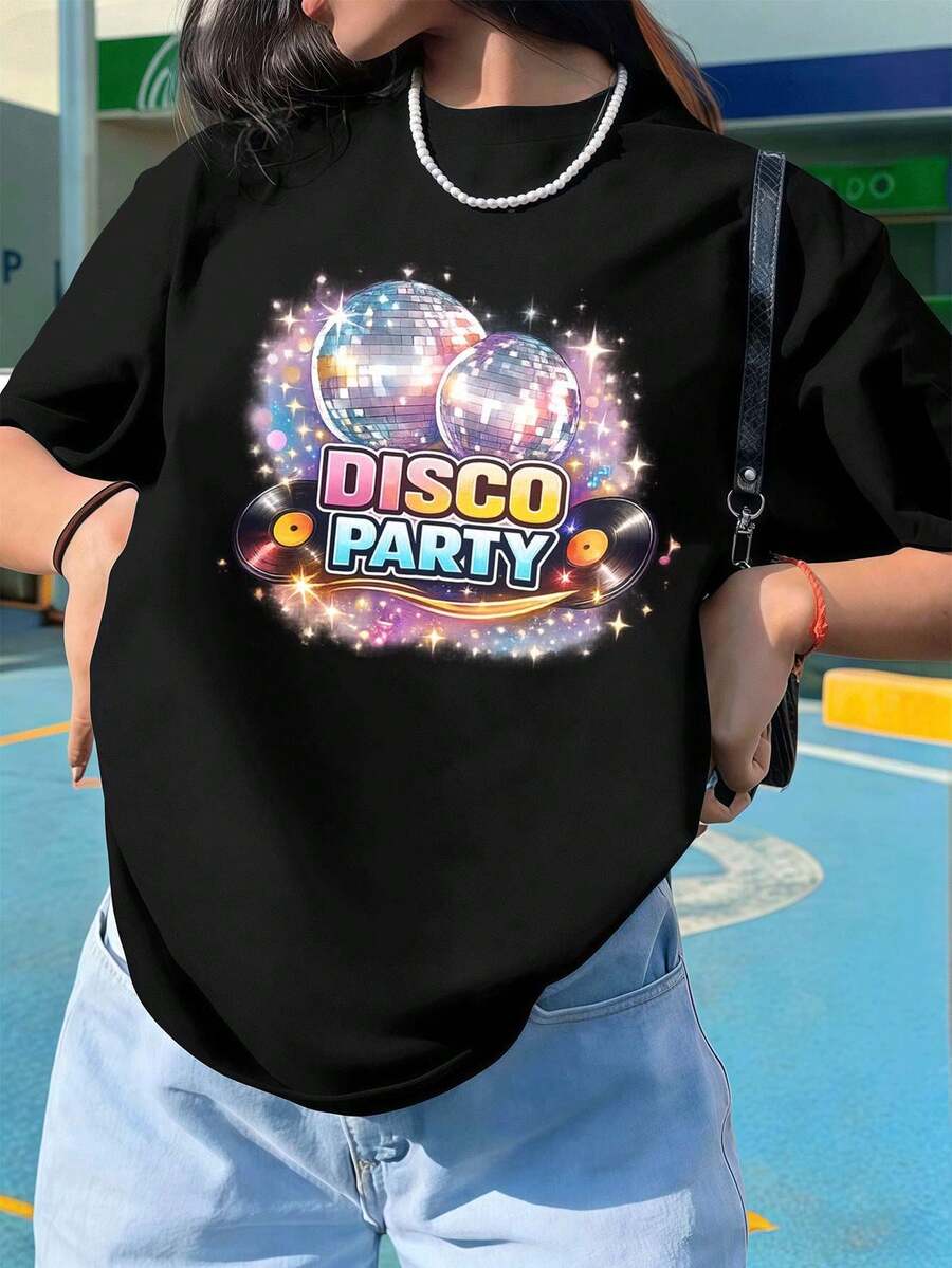 Women T-Shirts - Black - View 1