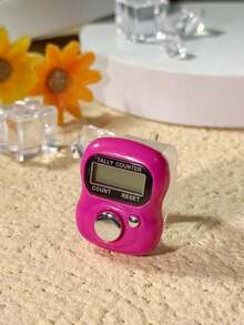 Macaron Color Finger Counter, Electronic Rosary Counter, Electronic Prayer Bead Counter Watch, Lightweight And Portable, Multi-Color Electronic Display Counter, Birthday Gift, Ramadan Gift, Religious Ritual Counter, Suitable For Ramadan Religious Recitation, Daily Religious Practices, Eid Al-Adha Gift, Portable For Personal Use, Warehouse Counting, Daily Prayers, Ramadan Taraweeh Prayers - Multicolor - View 9