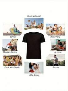 Women T-Shirts - Black - View 5
