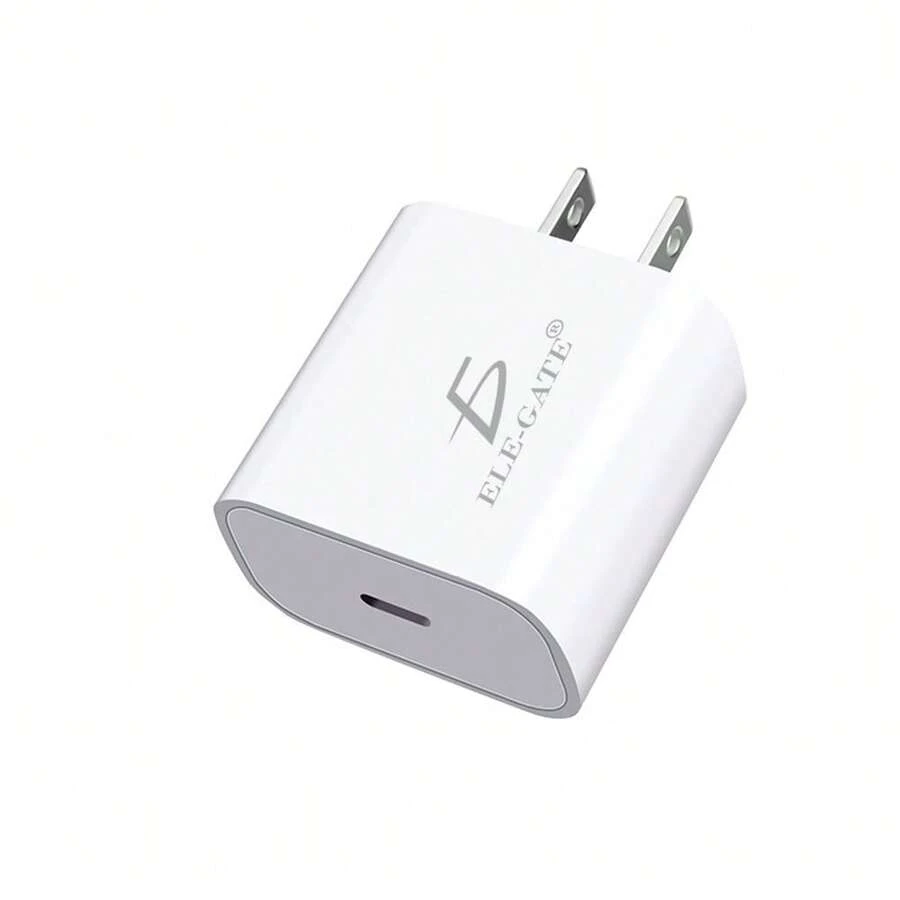 Cargador Rápido PD Tipo C 20W, Cargador USB Universal para Celulares y Dispositivos Móviles - Multicolor - Ver 1
