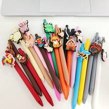 3支/5支裝可愛農場動物凝膠筆組，創意可愛文具，書寫流暢，創意圓珠筆，多彩新穎筆款，適合學生與動物愛好者，完美適用於開學季、生日、派對贈品與日常筆記，學生用品、辦公室禮品、學習用品/辦公用品，充滿驚喜的校園文具，開學季文具用品，辦公室文具裝飾，DIY繪圖工具，適合開學季、學校使用 - 農場動物 - 查看 1