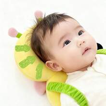 Almohada protectora para la cabeza del bebé, almohadilla de protección para la cabeza del bebé para aprender a caminar, esterilla ajustable de protección para la cabeza, cojín de protección anti-caída para niños, protector de cabeza de bebé súper suave, almohada anti-caída para bebés - Multicolor - Ver 7