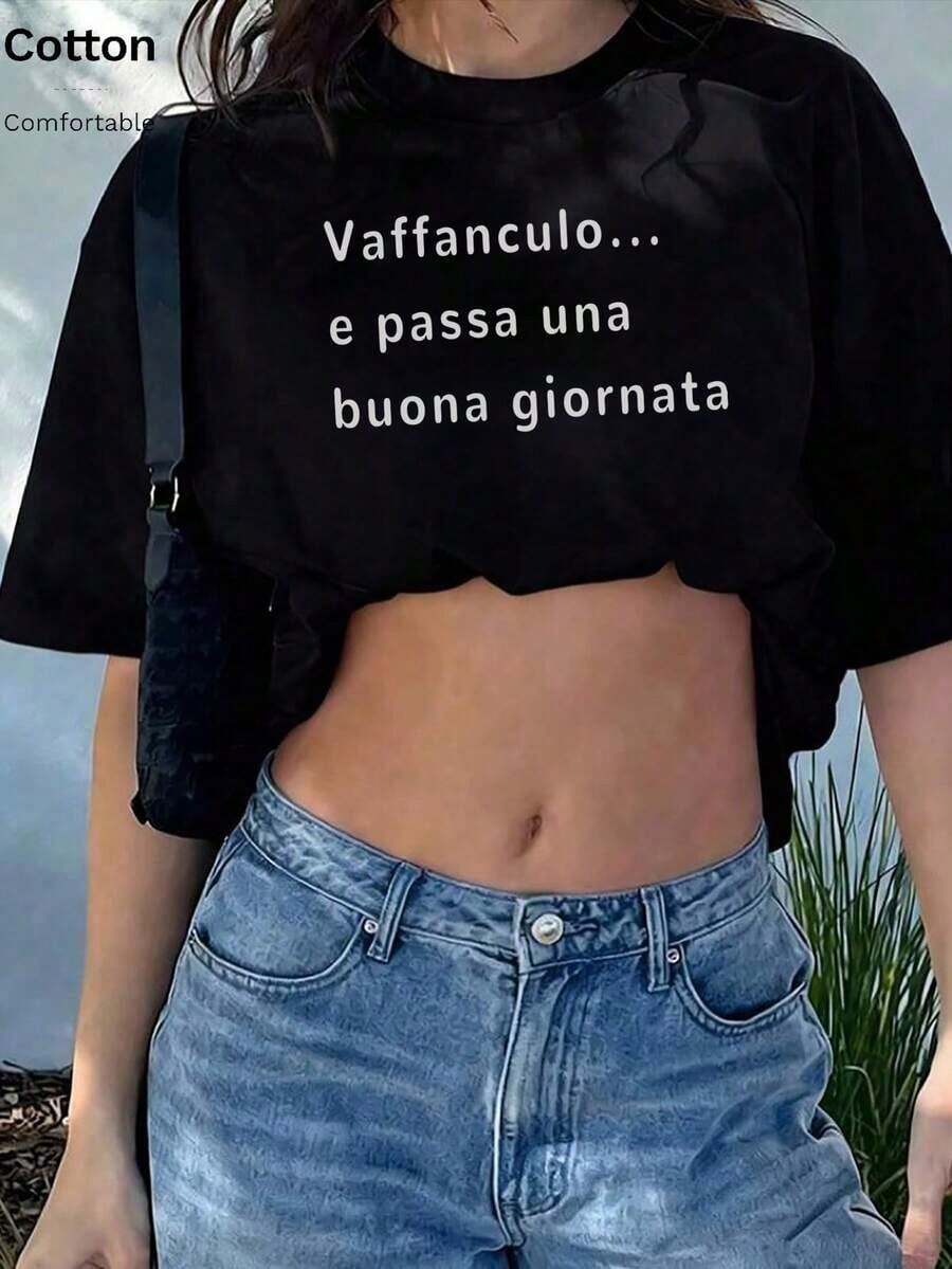 Women T-Shirts - Black - View 1