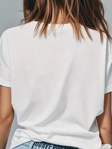 Women T-Shirts - White - View 2