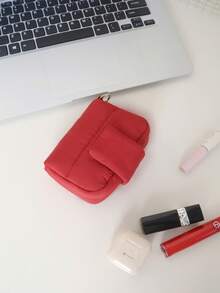 2026新款时尚多功能小方袋，可爱零钱包卡包，便携式口红袋 - 彩色 - 查看 12