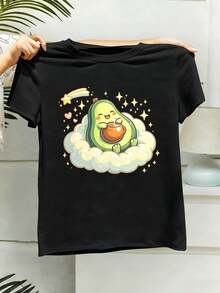 Women T-Shirts - Black - View 2