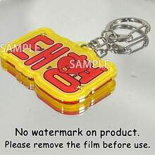 Móc khóa BT21, Móc khóa BT/S, Móc khóa hình động vật, Móc khóa hoạt hình dễ thương, Móc khóa treo túi xách, Móc khóa acrylic hai mặt, Mặt dây chuyền túi xách, Mặt dây chuyền bình nước, Quà tặng tiệc tùng, Quà sinh nhật - Nhiều màu - Xem 5