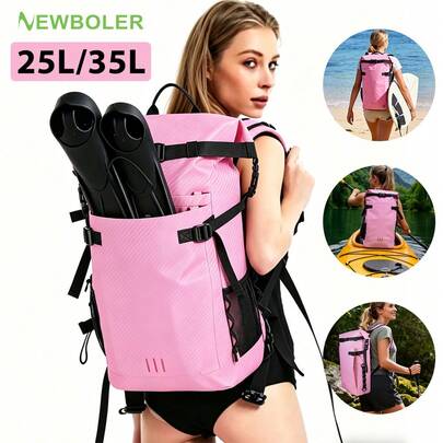  Túi chống nước NEWBOLER dung tích lớn 25L/35L, túi thể thao ngoài trời chống nước dùng cho bơi lội, leo núi, chèo thuyền.