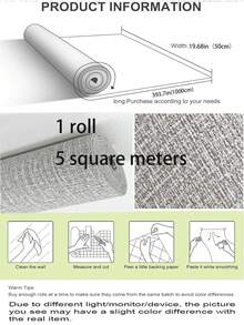 3D立体自粘XPE泡沫墙纸，防水防潮仿皮纹理，防震软包装自粘墙贴，可粘贴于床头，可重复使用且可裁剪，1套 - 彩色 - 查看 13