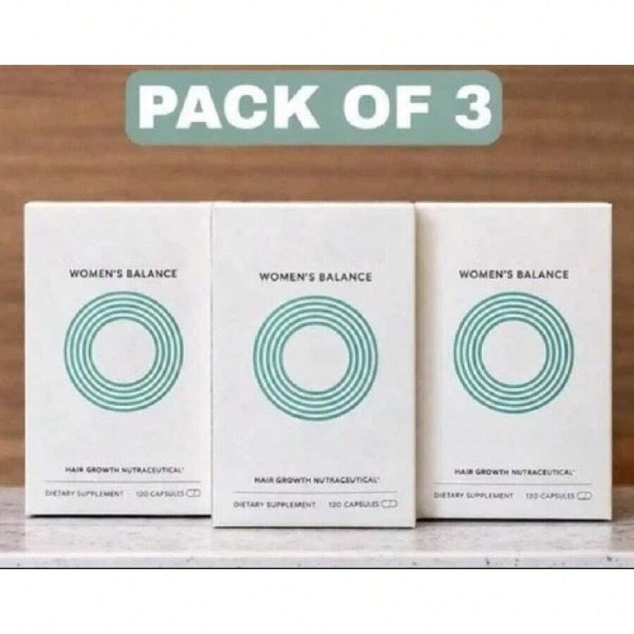 Pack Of 3 Women's Balance Hair Growth Supplements, Ages 45 And Up EXP 2028 - 1 - 查看 1