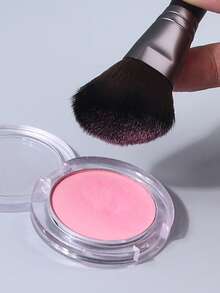 1 cọ trang điểm mềm cầm tay dạng góc cạnh, cọ tán phấn highlight và má hồng hình lưỡi liềm, dụng cụ trang điểm chuyên nghiệp. - màu đen - Xem 6