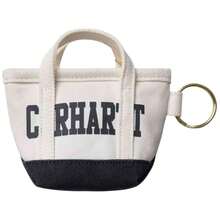 Carhartt Wip حقيبة يد I036418-2PIXX للرجال والنساء باللون الأبيض - أبيض - مشاهدة 1