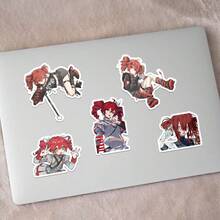24pcs Virtual Idol Singer Stickers, Suitable For Decorating Skateboards, Helmets, Mirrors And Other Items - Multicolor NO.3 - View 6