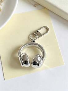 5pcs 3D Headphone Keychain, Keyring, Girl Bag Charm, Best Friend Gift, BFF Gift - Multicolor - View 6