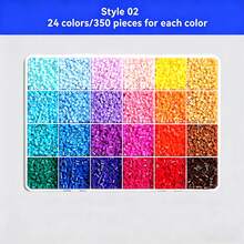 2.6mm Fuse Beads Kit, Mini Fusion Beads DIY Craft Set, 3D Pixel Art Melting Beads With Full Tools Boxed Handmade Supplies - Perler Beads - View 10