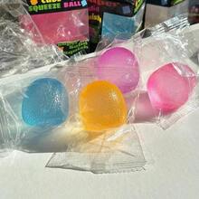 随机颜色慢回弹软玩具，减压挤压软糖玩具，生日派对礼物，缓解焦虑，课堂奖励，慢回弹挤压玩具 - 生日礼物，圣诞礼物，派对小礼物，最佳礼物，生日礼物或派对填充物，旅行便携减压玩具 - 均碼 - 查看 3