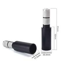 Extensor de manillar de bicicleta de aleación de aluminio – 1 par de barras de extensión para puños de 15-20 mm, extensión de barra resistente para ciclismo, compatible con accesorios de bicicleta – extensor de manillar - extensor de manillar - Ver 4